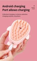 Cepillo para Mascotas Eléctrico 3-en-1 Cepillo de Vapor para Gatos Peine para Eliminación de Pelo de Perros Masajeador de Mascotas - details 10