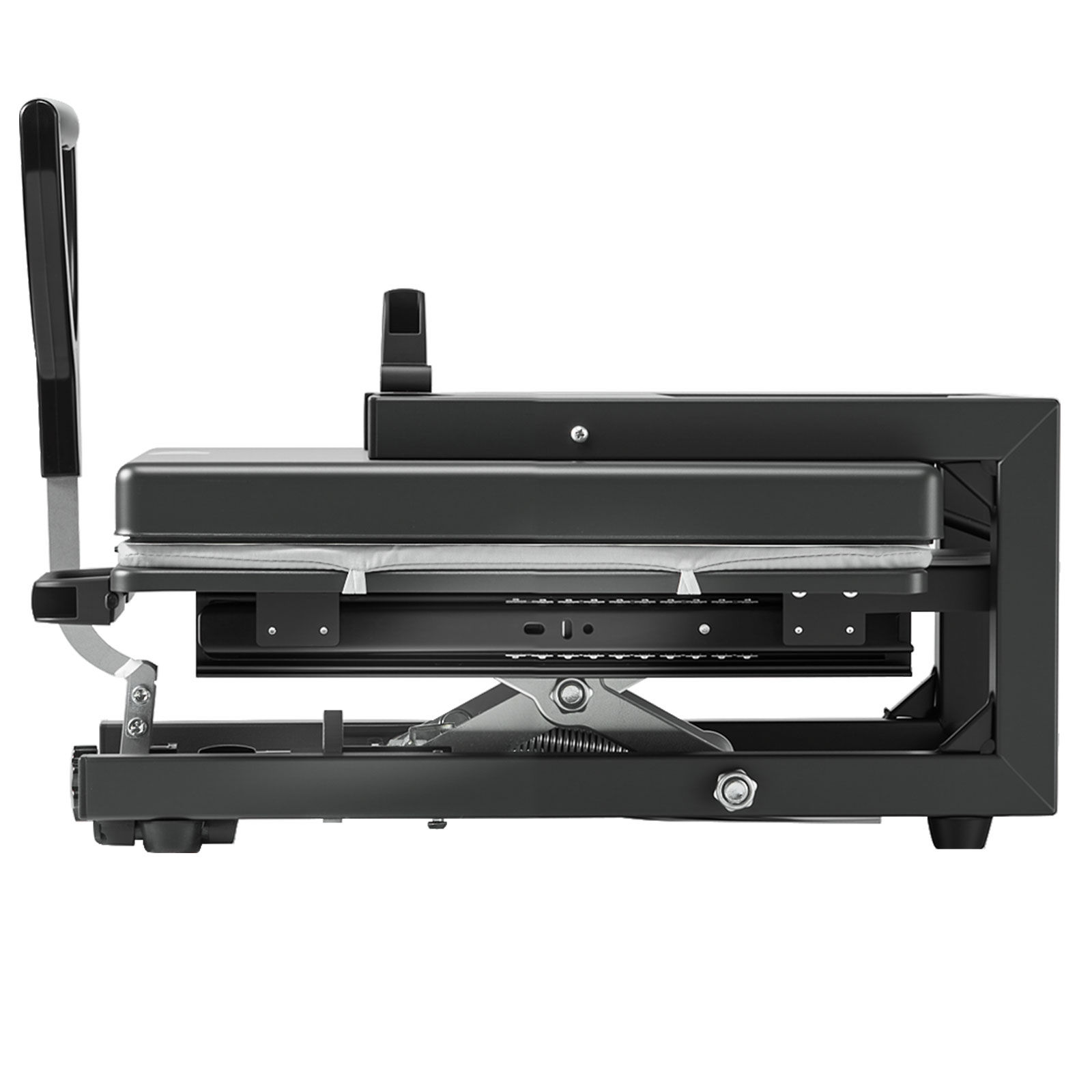 Máquina de Prensa de Calor Híbrida SucceBuy, 380 x 380 mm, Diseño Multifuncional 8 en 1, Calentamiento Rápido y Uniforme, Estructura Innovadora Patentada, Operación Fácil, Herramienta de Sublimación para Camisetas, Tazas, Vasos, Gorras y Platos, Negra