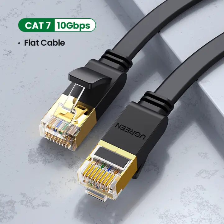Cable de Red Ethernet Shielded Cat7 de UGREEN Alta Performance Ultra Duradero 10Gbps 600Mhz S/STP - 1