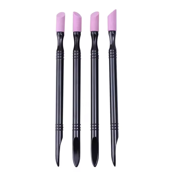 Kit de Manicura Herramienta de Cuidado de las Uñas de Piedra Pómez Diseño de Pluma - 1
