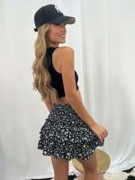 Ral plisado corto para mujer, falda Vintage de cintura alta con volantes, vestido bohemio de vacaciones para mujer - details 35