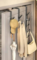 Gancho para colgar en la puerta de calidad, sin perforaciones, sobre la puerta, tipo trasero, colgador de abrigos, bolso multifuncional, estante de almacenamiento para el hogar - details 1