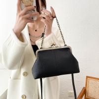 Nueva Bolsa de Concha 2025 Patrón de Lichi, Clip de Cadena, Bolso de Mano para Mujeres Sencillas - details 5