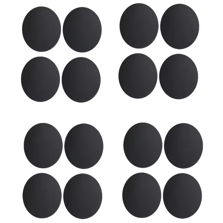 Funda inferior de goma Unibody portátil, almohadilla para los pies, parche para el chasis del ordenador, para MacBook Pro, A1278, A1286, A1297, 16 unidades - 1