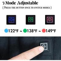 Silla de camping portátil sin paquete de energía: cojín plegable alimentado por USB, cojín de asiento cálido y estable en 3 odes - details 2