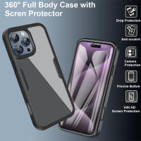 Funda 360 de Protección Completa para iP16 Pro Max Resistente a Arañazos y Golpes Material PC+TPU - details 2