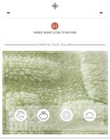 1 Uds. Funda de almohada bohemia de 45x45, funda de cojín de felpa para sala de estar, cama, sofá, decoración suave, fundas de almohada para decoración del hogar/Navidad - details 1