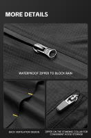 ROCKBROS-chubasquero impermeable para ciclismo, chaqueta ligera para motocicleta, abrigo transpirable reflectante con capucha, cortavientos para exteriores - details 8