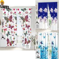 LWEL Butterfly Curtain Dream Butterfly Cartoon Bedroom Door Curtain 100 x 210cm x 1pc Kurtina Pink Butterfly Warm Home - details 2