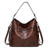 Bolsos de hombro de marca de diseñador para mujer, bolsos femeninos para viajes, fin de semana, al aire libre, bolso de mensajero grande de cuero, Invierno - details 8