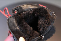 Botas De Goma Para Niños Y Niñas Invierno Cálidas Con Algodón Botas De Tobillo Doble Cierre De Cremallera Para Jardín De Infantes - details 23