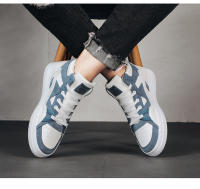 Zapatos de monopatín Unisex, Zapatillas altas de tenis transpirables, zapatos deportivos antideslizantes cómodos para jóvenes - details 11