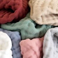 Ropa de muselina para eructar para bebé, babero de algodón para recién nacido, 6 capas, Multicolor, grande, transpirable - details 6
