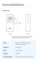 Bomba de Aire Inalámbrica Portátil Baseus Inflador de Neumáticos Eléctrico para Coche, Motocicleta, Bicicleta Hecho en China - details 16