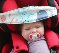 Soporte de Cabeza para Asiento de Coche para Bebé Cinturón Ajustable Seguro para Dormir para Niños y Niñas - details 4