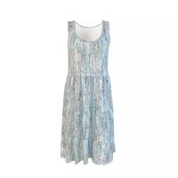 Vestido estampado de mujer, vestidos femeninos de moda informal de verano - details 5