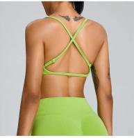 El tren de yoga sin costuras de cintura alta resalta sus sillas Secado rápido para material de nailon primavera/verano - details 8