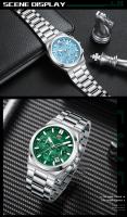 Reloj de Pulsera de Acero Inoxidable Estilo Casual Multifuncional Chronógrafo de Cuarzo - details 12