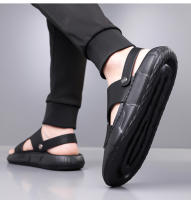 Sandalias de verano para hombre, nuevas, de suela suave, de piel suave, para playa, con suela gruesa - details 6