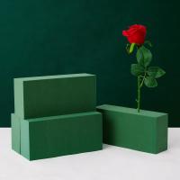 Bloques de espuma de poliestireno verde para decoración del hogar, soporte de flores artificiales, bricolaje, 10 piezas - details 2