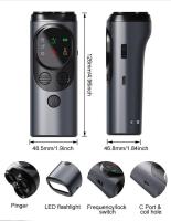 Repelente ultrasónico, dispositivo de entrenamiento antiladridos, repelente de perros recargable de alta potencia con linterna LED - details 10