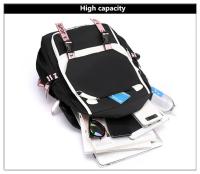Mochila escolar de nailon para adolescentes, morral de viaje para estudiantes, a la moda - details 5