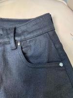 IOO 2025 nuevo de nuevo tubo de primavera elástico recto pantalones vaqueros recubiertos de nueve puntos mujer de cintura alta delgada - details 0