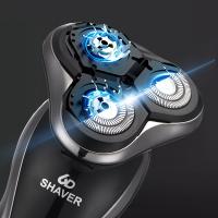 Afeitadora Eléctrica 3 en 1 Rotativa Recargable para Hombres Seca y Húmeda - details 7