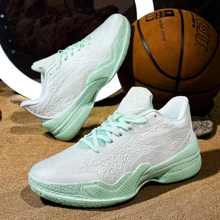 Novedad de verano, zapatillas de deporte azules para estudiantes, zapatillas de deporte de malla antideslizantes y resistentes al desgaste para hombres - 1