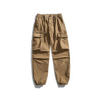 Pantalones Cargo de Hiking para Hombres CHAIFENKO Comodidad Casual con Cordón Tela de Algodón - details 11