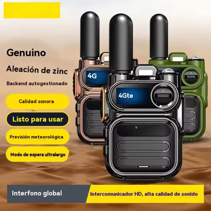 Walkie-talkie de red pública global, teléfono civil de larga distancia 4G, intercomunicador G388 de larga distancia de 5000km - 1