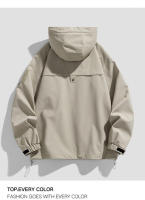 Chaqueta de viento funcional para hombre, cortavientos para exteriores, primavera y otoño, novedad - details 5