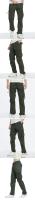 Pantalón cargo multibolsillos para hombres, jogging de loisirs en coton, salopette d 'outillage para documentos sólidos, extérieur, automne - details 2