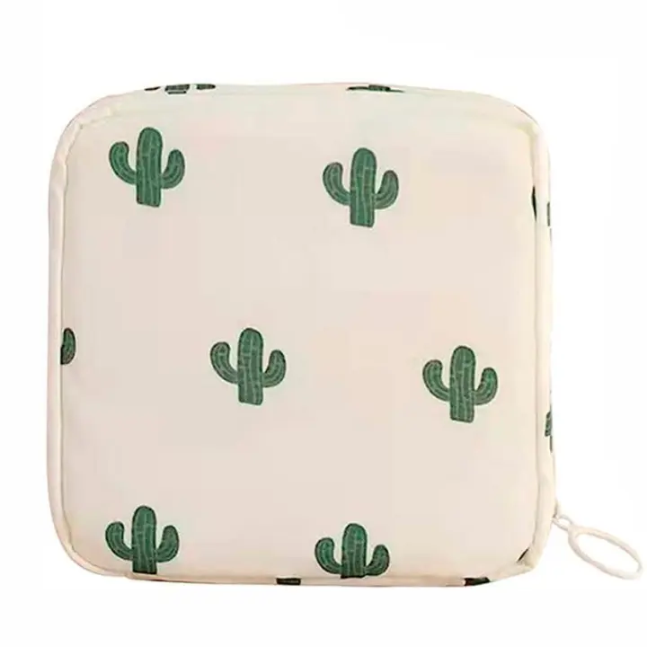 Bolsa Almacenamiento Tampones y Compresas Diseño Fresco y Lindo - 1