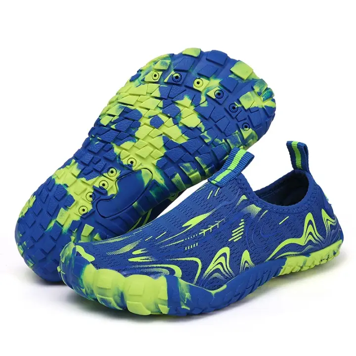 2025 Nuevos Niños Estudiantes Descalza de secada de Playa Nación Niñas Aqua Zapatos de Interior Fitness Zapatos para correr Verano Niños Zapatos de Agua - 1