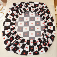 Bonenjoy-sábana ajustable de estilo Simple, transpirable sábana elástica, ropa de cama estampada para el hogar (sin funda de almohada) - details 3