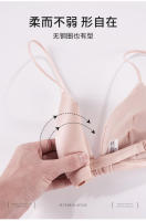 Correa para mujer con busto pequeño, pecho plano, copa triangular francesa fina de verano, cierre frontal Sexy, sujetador trasero hermoso - details 6