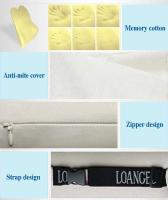 Cojín de Protección Viscoelástico Almohada de Apoyo Lumbar de Malla de Algodón - details 4