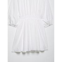 Moda clásica personalizada para mujer, mini vestido bordado calado - details 10