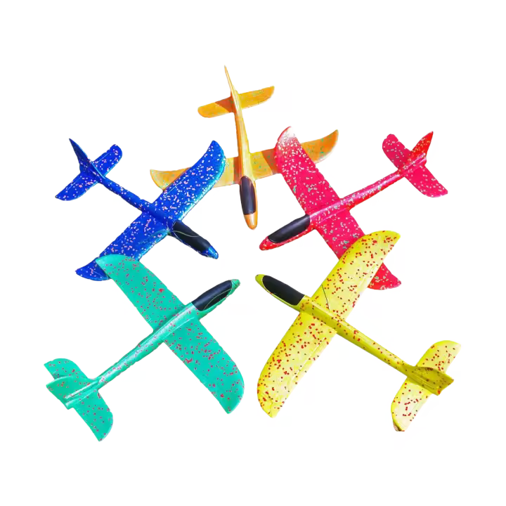 Avión De Mano Grande De Esponja Para Niños Avión Deslizante Inercial EPP Juguete Para Exterior Regalo Para Niños Y Niñas - 1