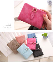 Nueva cartera corta para mujer, ultrafina, moda coreana, versátil, estilo fresco europeo y americano, monedero de cuero suave mate con cremallera - details 12