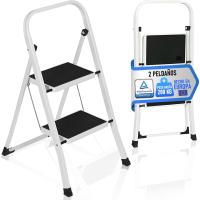 Escalera Plegable de 4 Peldaños Estructura de Acero con Escalera Antideslizante - details 8