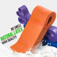 Resistance Band Natural Latex 7 levels 5-175 Lbs Durable Premium Quality Elastic Flexible Exerciese Bands Gym Pull Up Band - details 4