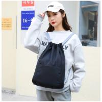 Mochila Impermeable Plegable con Cordón Ligera, Sencilla, Para Exteriores, Camping, Playa, Natación, Bolsas Deportivas Duraderas de Nylon para Yoga - details 19