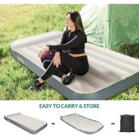 BP200 Colchón Hinchable 190*99*20CM con Bomba de Aire, Cama Hinchable para 2 Personas (Gris) - details 2