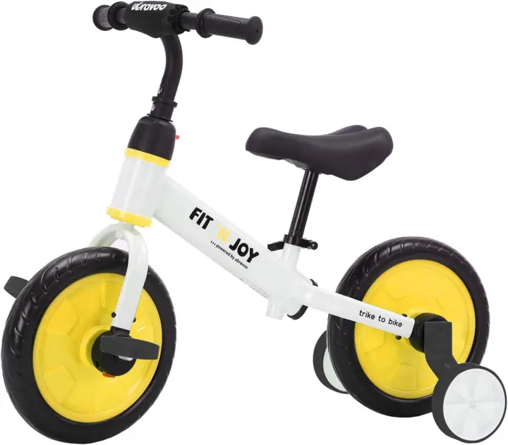 Bicicleta de Entrenamiento para niños pequeños, Bicicleta de Equilibrio 4 en 1 para niños con Pedales y Ruedas de Entrenamiento, Triciclo para Andar en Bicicleta para 2-5 - 1