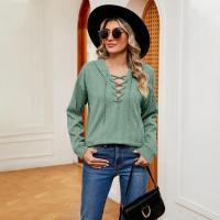 Sudadera con capucha elegante para mujer, manga larga, moda coreana, estilo casual y suelto - details 22