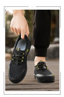 Traceway zapatos de los hombres de verano de la moda versátil antideslizante transpirable ligero zapatos de los hombres de gran tamaño 48 malla hueco 47 zapatos casuales - details 9