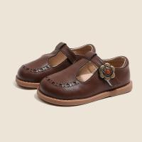 Zapatos de Cuero para Niñas Primavera-Otoño 2025 Zapatos de Princesa Antideslizantes para Bebés Pequeños - details 4