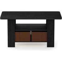 Mesa De Centro, Madera compuesta, Nuez /Marrón Oscuro, Talla única - details 35